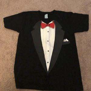 NWOT Boys Bow Tie Short Sleeve Shirt
